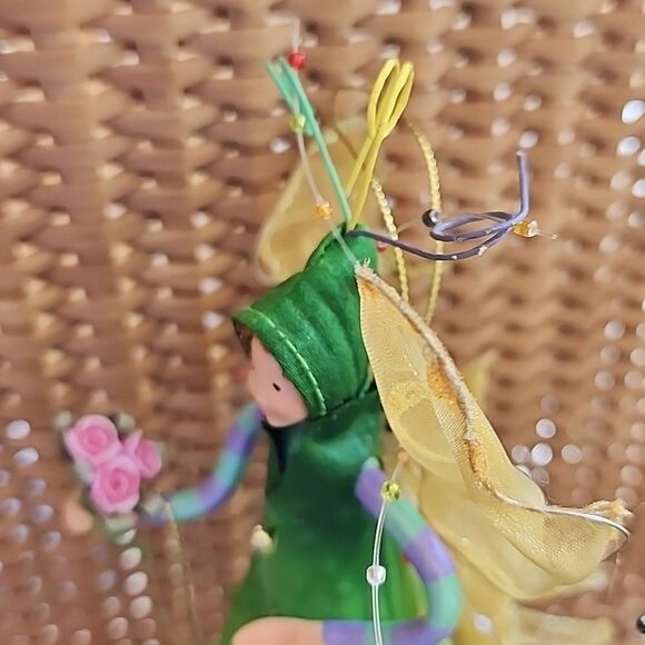 Rare Silvestri SWEET PEA Fairy Ornament - Picture 16 of 17